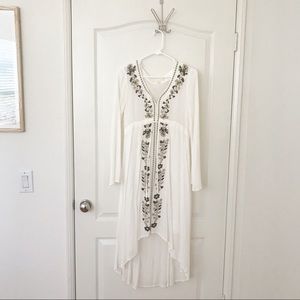 Gorgeous hi-low midi dress